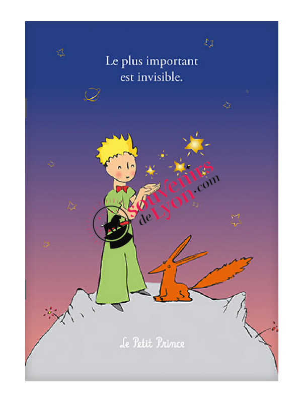 Cahier Le Petit Prince et le Renard